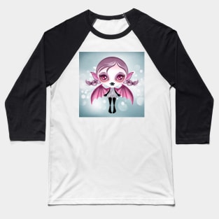 Pink Bat Girl Baseball T-Shirt